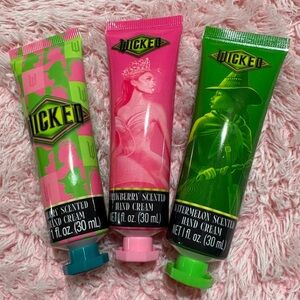 Wicked Hand Cream Trio - Pink, Green, and Lime